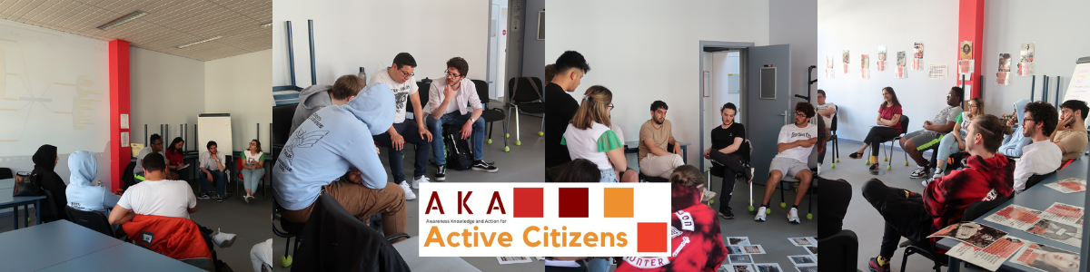 Atelier AKA Active sur l'engagement citoyen, découverte de certains concepts à travers des photos