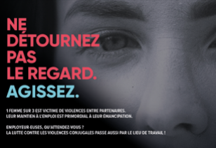  le réseau CEASE appelle les employeur.euses belges à s’engager dans la lutte contre les violences conjugales.