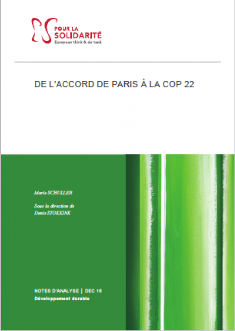 Accord de Paris Cop 22