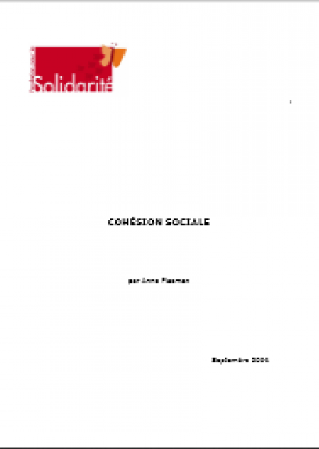 image couverture cohésion sociale