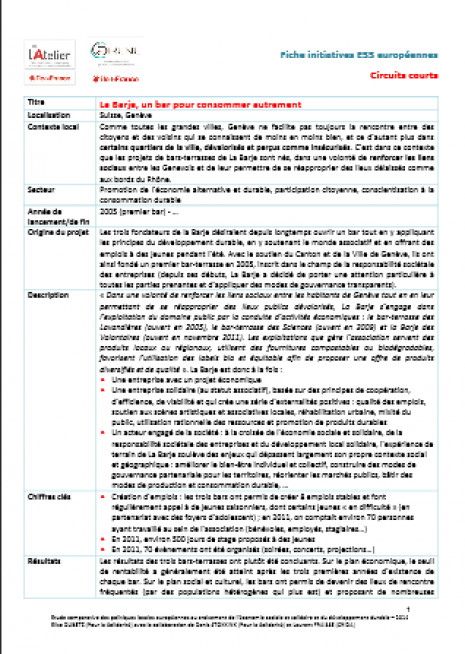 image couverture Fiche initiatives ESS européennes