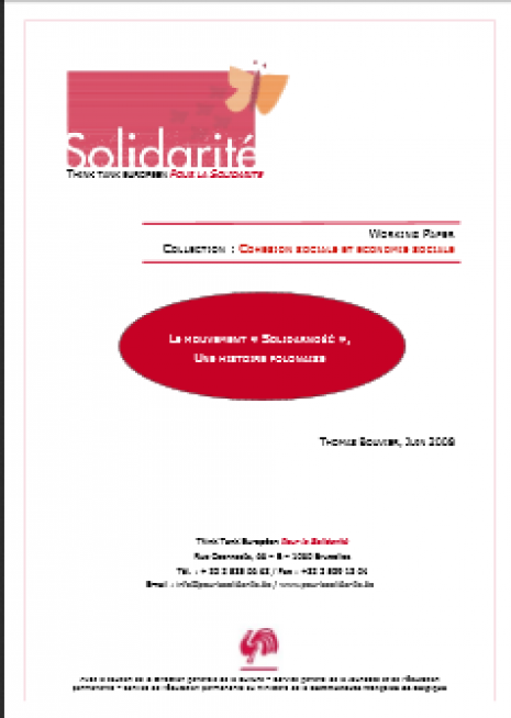 image couverture LE MOUVEMENT « SOLIDARNOŚĆ », UNE HISTOIRE POLONAISE