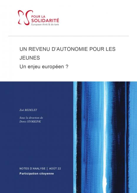 Un revenu d'autonomie pour les jeunes, un enjeu européen ? 