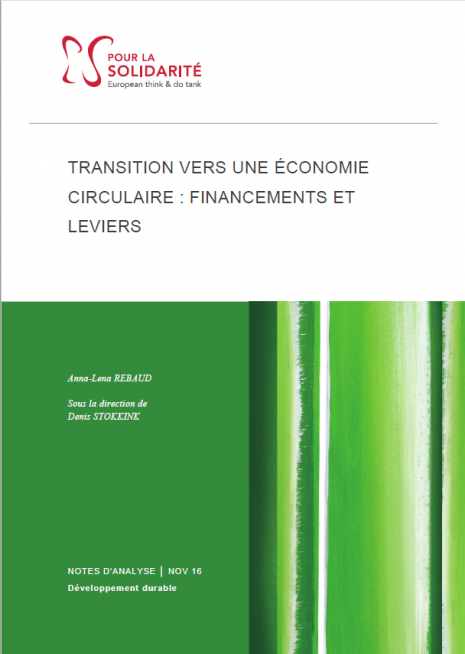 Cover financement économie circulaire