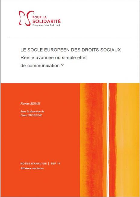 Socle Européen, droits sociaux, ESS, Travail